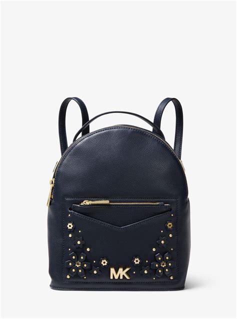 jessa michael kors backpack|Jessa Small Pebbled Leather Convertible Backpack .